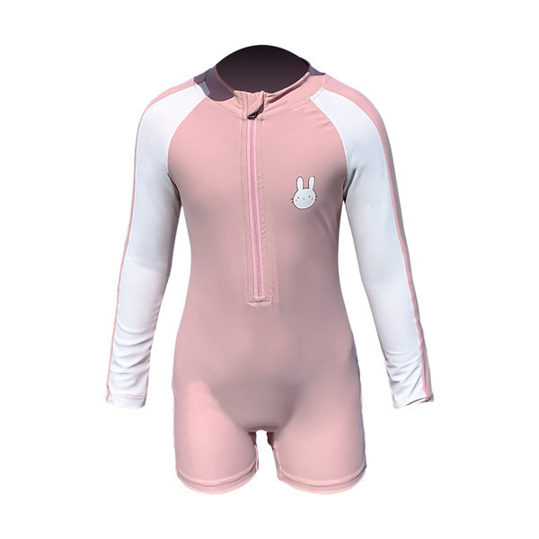 Kupaći kostim za zaštitu od sunca s patentnim zatvaračem