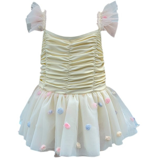 Peenikeste rihmade ja lokkidega laste ujumistrikoo