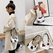 Moodne laste mustriga kott tüdrukutele