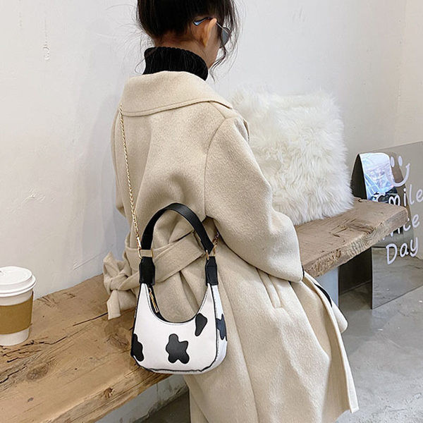 Moodne laste mustriga kott tüdrukutele