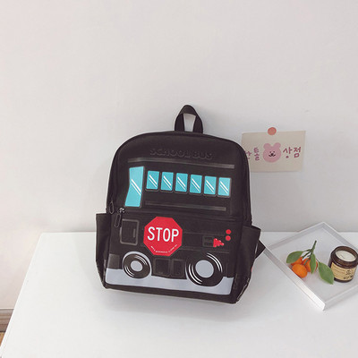 Παιδικό μοντέρνο σακίδιο για αγόρια με απλικέ και επιγραφή