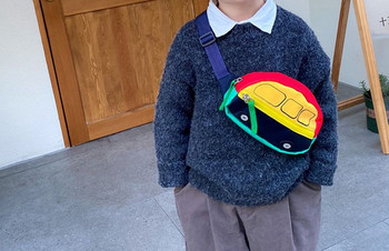 Детска актуална чанта с цип за момчета