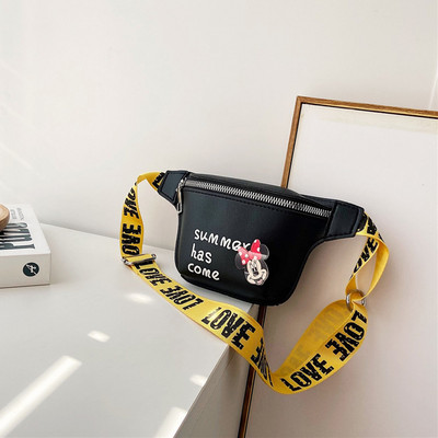 Актуална детска чанта с надпис и цип