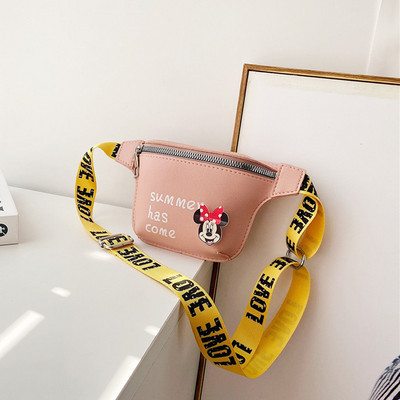 Актуална детска чанта с надпис и цип 