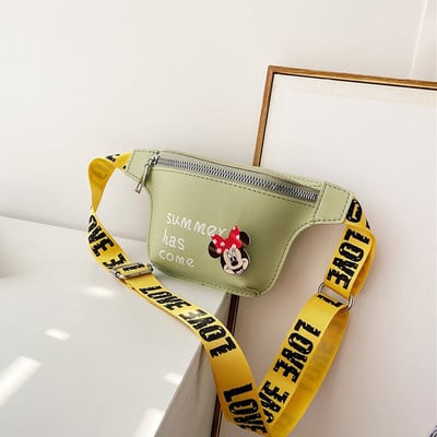 Актуална детска чанта с надпис и цип 