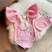 Laste ujumistrikoo paljas selg tüdrukutele