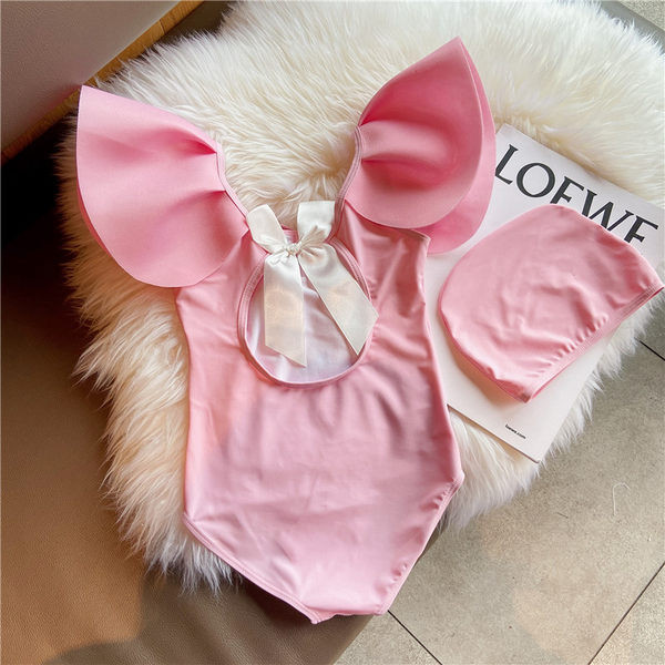 Laste ujumistrikoo paljas selg tüdrukutele