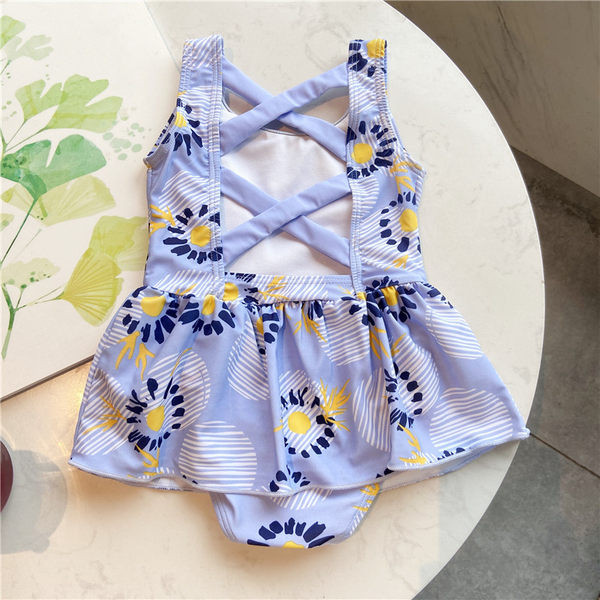 Dječji kupaći kostimi sa cvjetnim motivima za djevojčice