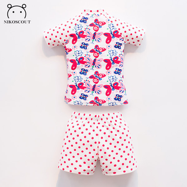 Uut mudelit kaheosaline laste ujumistrikoo tüdrukutele