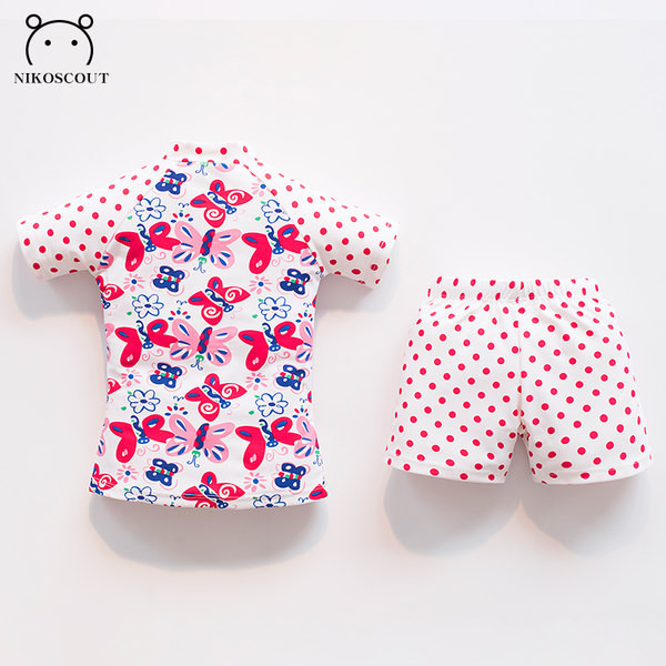 Uut mudelit kaheosaline laste ujumistrikoo tüdrukutele