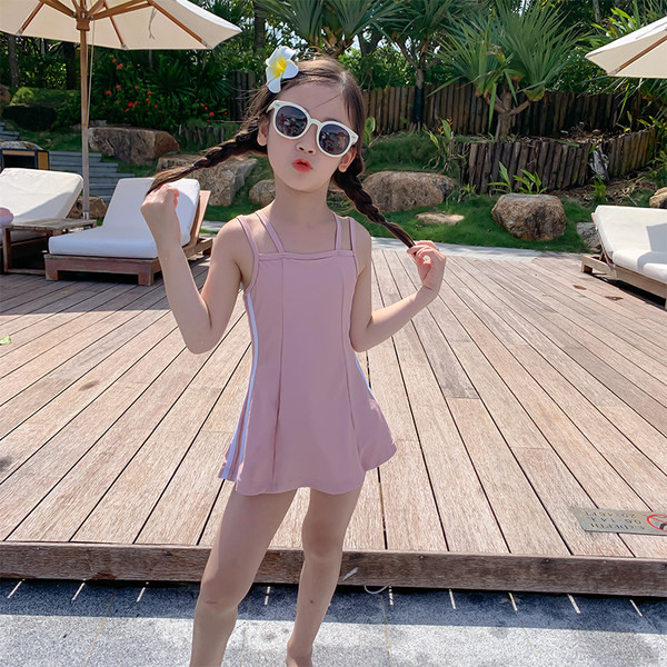 Peenikeste rihmadega laste ujumisriided tüdrukutele