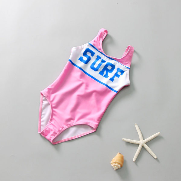 Dječji kupaći kostim u dvije boje za djevojčice