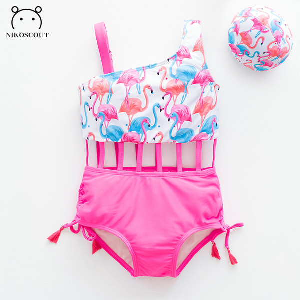 Täielik laiade rihmadega ujumistrikoo tüdrukutele