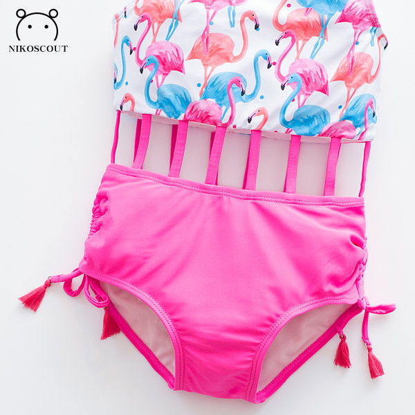 Täielik laiade rihmadega ujumistrikoo tüdrukutele