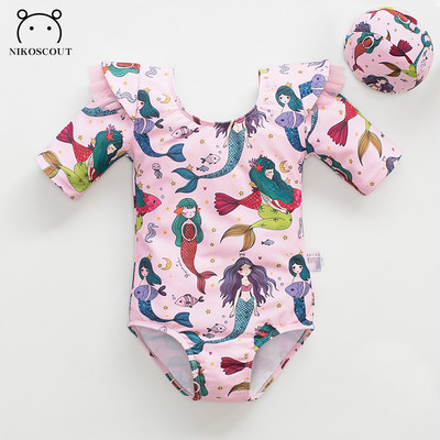 Uue mudeli täistrükiga ujumistrikoo tüdrukutele