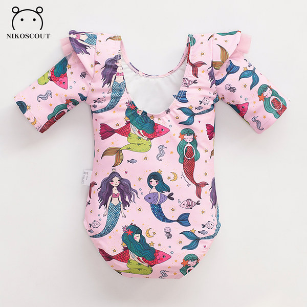 Uue mudeli täistrükiga ujumistrikoo tüdrukutele