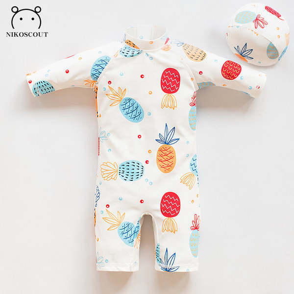 Novi model cijelog kupaćeg kostima s aplikacijom u boji za djevojčice