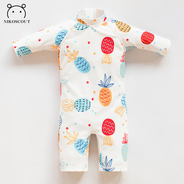 Novi model cijelog kupaćeg kostima s aplikacijom u boji za djevojčice