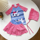 Dječji kupaći kostim iz dva dijela sa aplikacijom