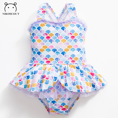 Dječji šareni cijeli kupaći kostim za djevojčice