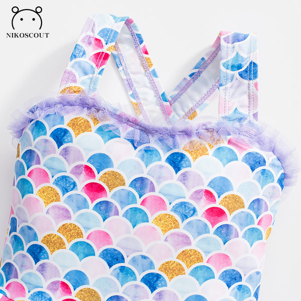 Dječji šareni cijeli kupaći kostim za djevojčice