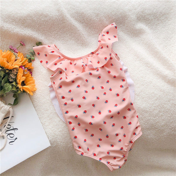 Cijeli kupaći kostim s aplikacijom za djevojčice