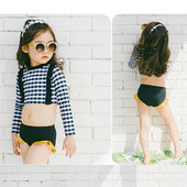 Laste kaasaegne kaheosaline ujumistrikoo