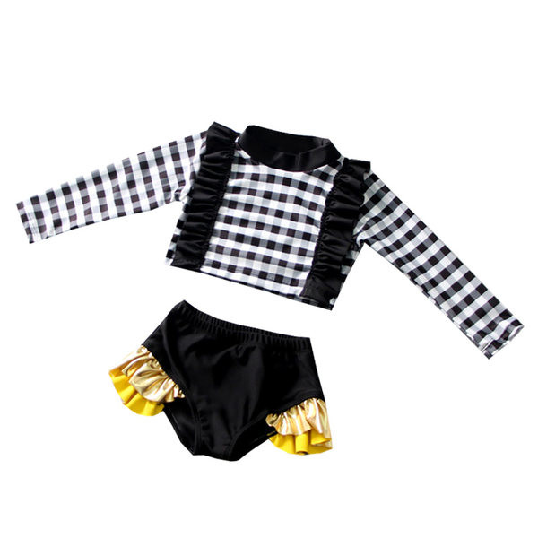 Laste kaasaegne kaheosaline ujumistrikoo