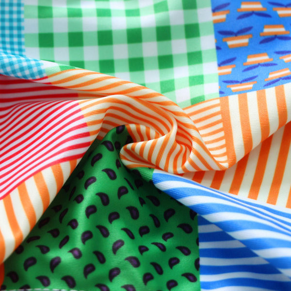 Παιδικό πολύχρωμο μαγιό με κορδόνια