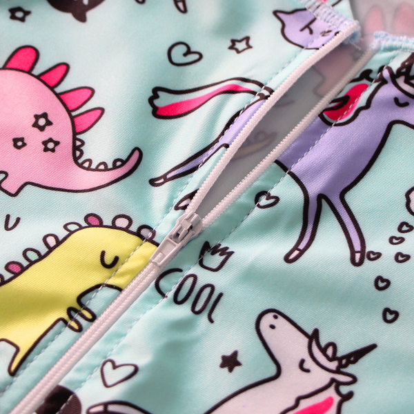 Dječji kupaći kostim s aplikacijom u plavoj boji