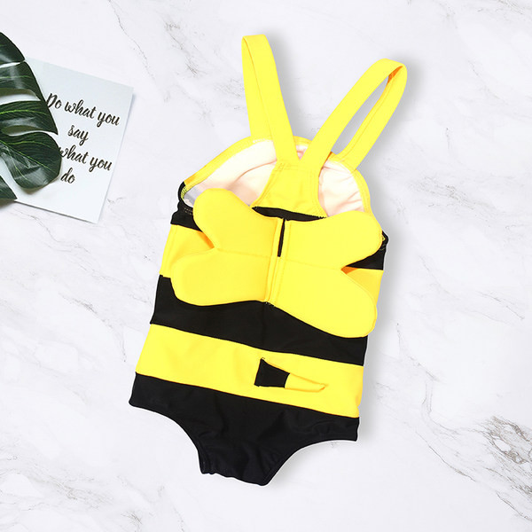 Dječji kupaći kostim s 3D elementom za djevojčice