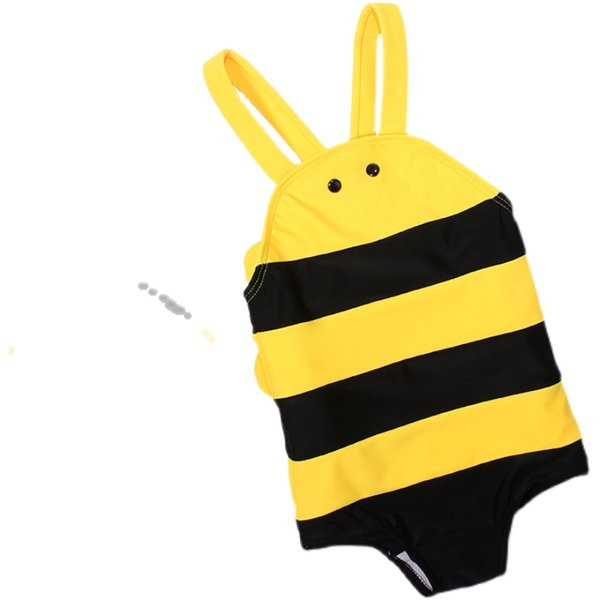 Dječji kupaći kostim s 3D elementom za djevojčice