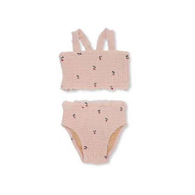 Laste ujumistrikoo roosa - kaheosaline või terve mudel