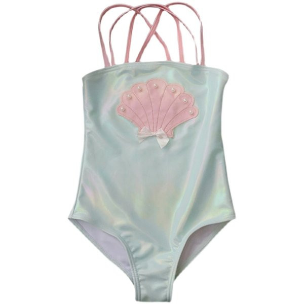 Dječji kupaći kostim sa 3D elementom - dva modela