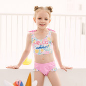 Dječji kupaći kostim iz dva dijela sa natpisom