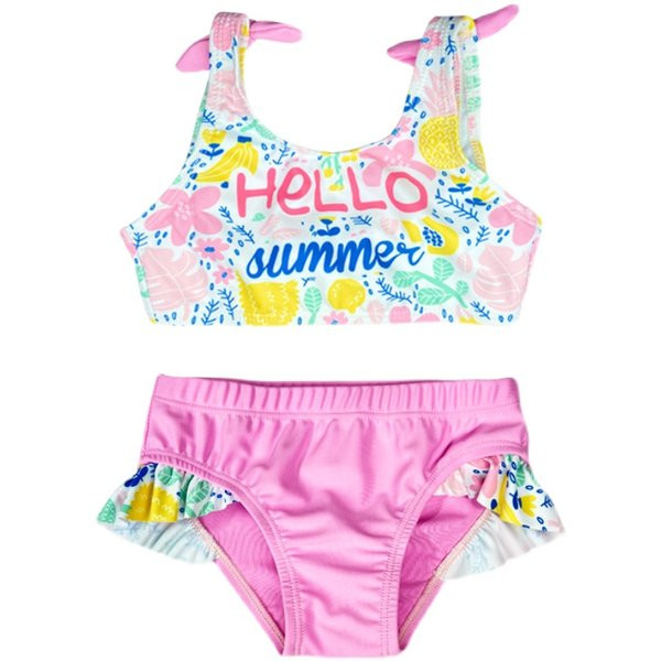 Dječji kupaći kostim iz dva dijela sa natpisom