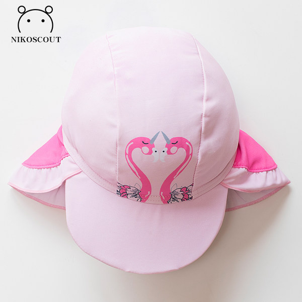 Dječji kupaći kostim za djevojčice s aplikacijom za sunčanje