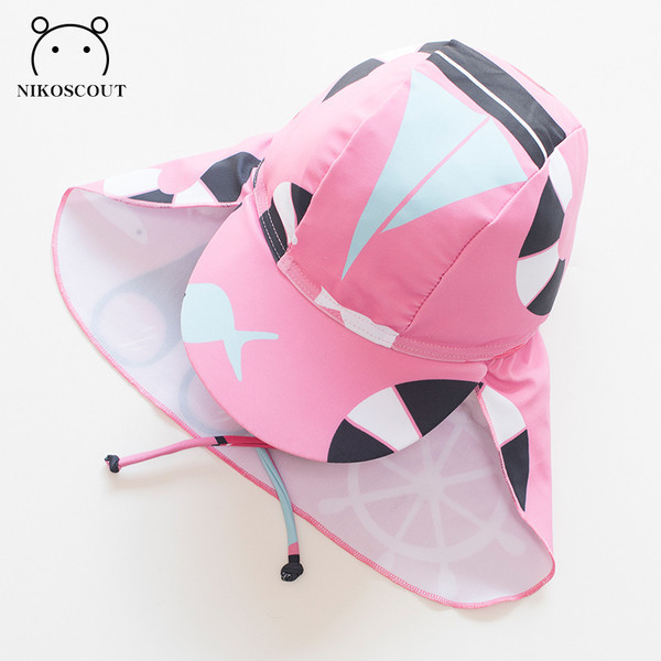 Novi model cijelog kupaćeg kostima za djevojčice u roze boji