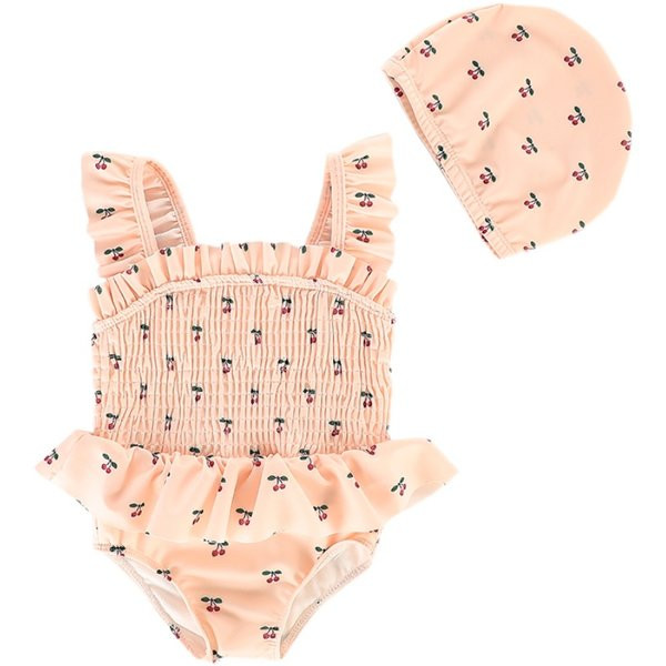 Puni dječji kupaći kostim sa širokim naramenicama
