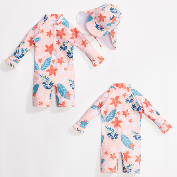 Novi model cijelog kupaćeg kostima sa cvjetnim uzorkom za djevojčice