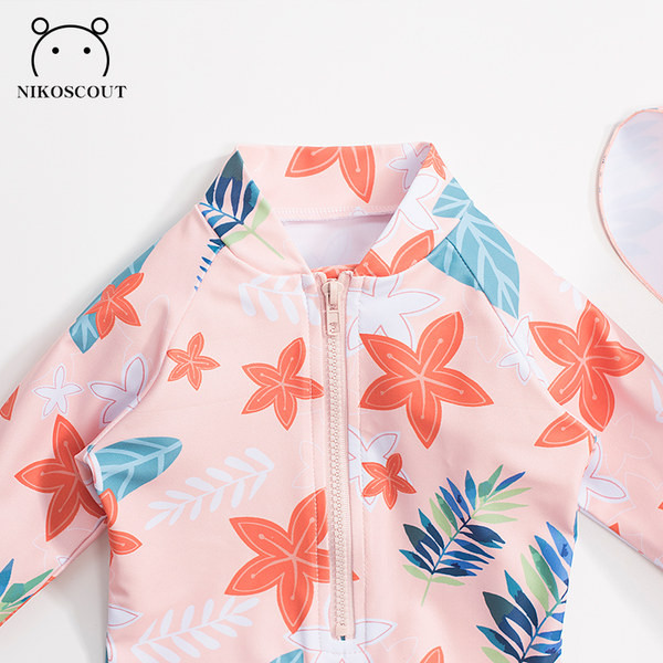 Novi model cijelog kupaćeg kostima sa cvjetnim uzorkom za djevojčice