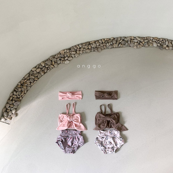 Laste ujumistrikoo kaheosaline või terve mudel