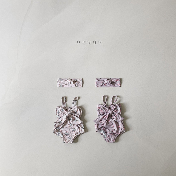 Laste ujumistrikoo kaheosaline või terve mudel