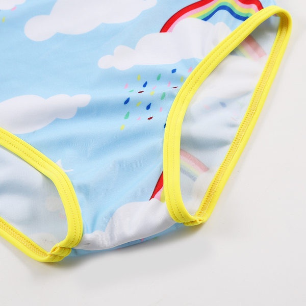 Novi model cijelog kupaćeg kostima za djevojčice sa širokim naramenicama