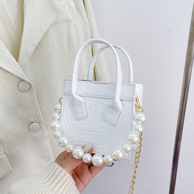 Elegantna dječja torba s ukrasnim perlicama za djevojčice