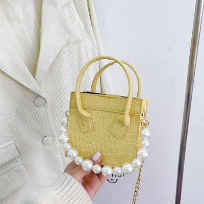 Elegantna dječja torba s ukrasnim perlicama za djevojčice