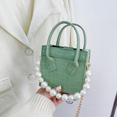 Elegantna dječja torba s ukrasnim perlicama za djevojčice