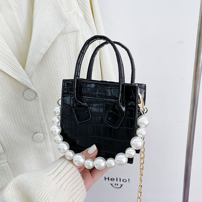 Elegantna dječja torba s ukrasnim perlicama za djevojčice