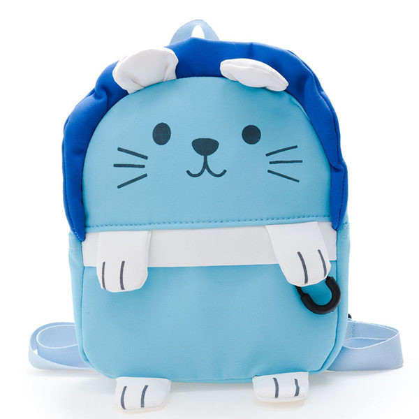 Dnevni dječji ruksak s patentnim zatvaračem i 3D elementima