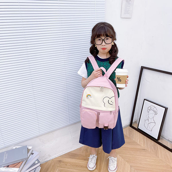 Moderan dječji ruksak s džepovima za djevojčice i dječake